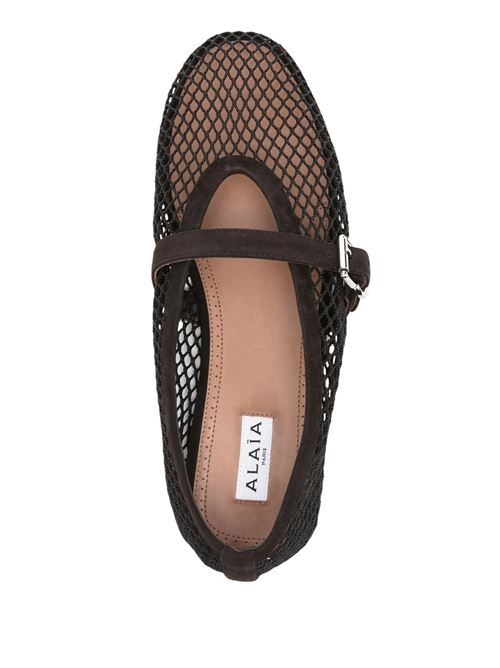 Ballerina flat in rete ALAIA | AA3A029TK061733