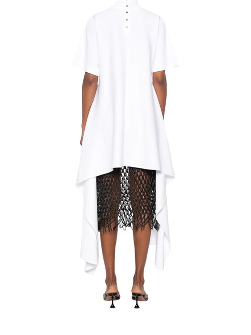 T-shirt asimmetrica ALAIA | AA9I0031J095D000