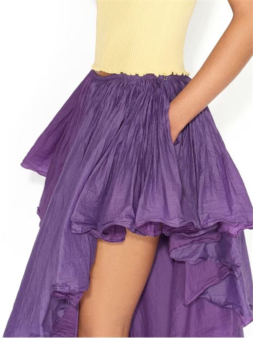 Sottogonna in nylon ALAIA | AA9J2569X074D414