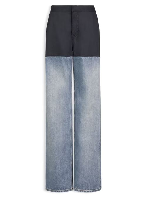 Pantalone taglio peplum ALAIA | AA9P1320D026CA56