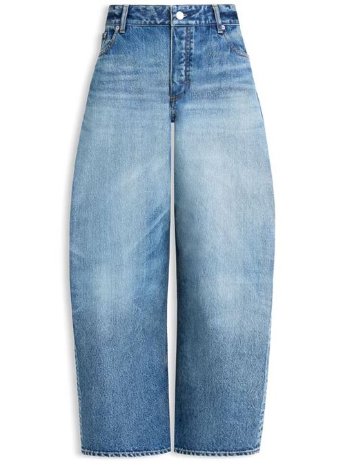 Jeans Rodeo faded wide-leg ALAIA | AA9P1406D020DA20