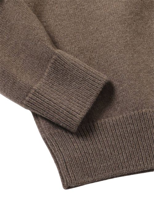 Cardigan Super Fine AURALEE | A26AC01TJTOPBROWN
