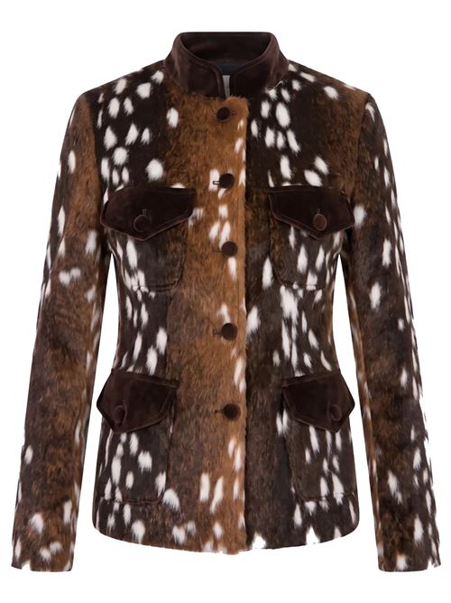 Giacca Jackie CARELLI | JACKIEDEERPRINT