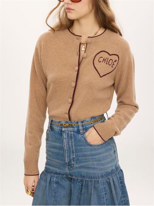 Cardigan in maglia CHLOE' | CH26AMC15710218
