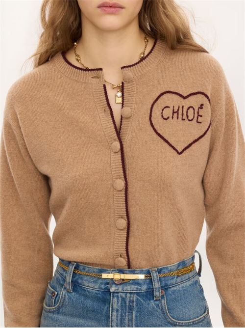Cardigan in maglia CHLOE' | CH26AMC15710218