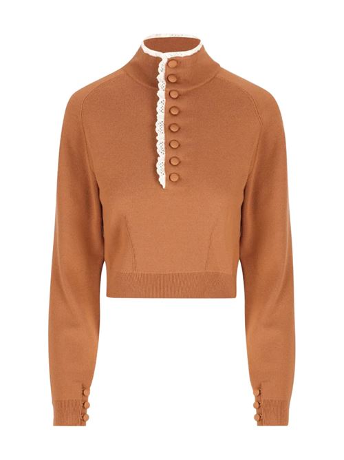 Pullover a collo alto CHLOE' | CH26AMP01600246