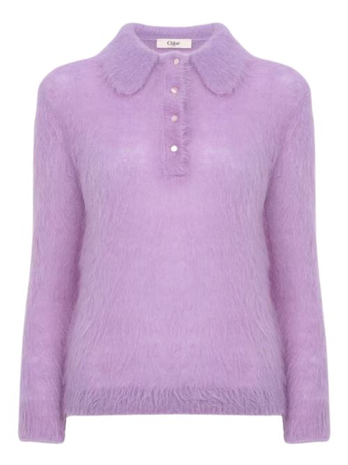 Polo in misto alpaca CHLOE' | CH26AMP16720508