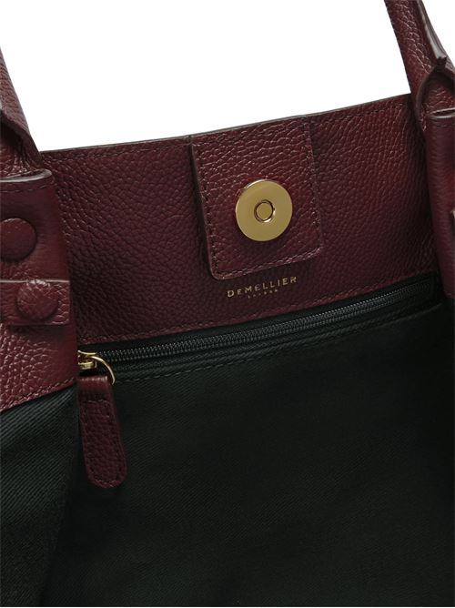 Borsa The New York midi DEMELLIER | N81THEMIDINEWYORKBURGUNDY