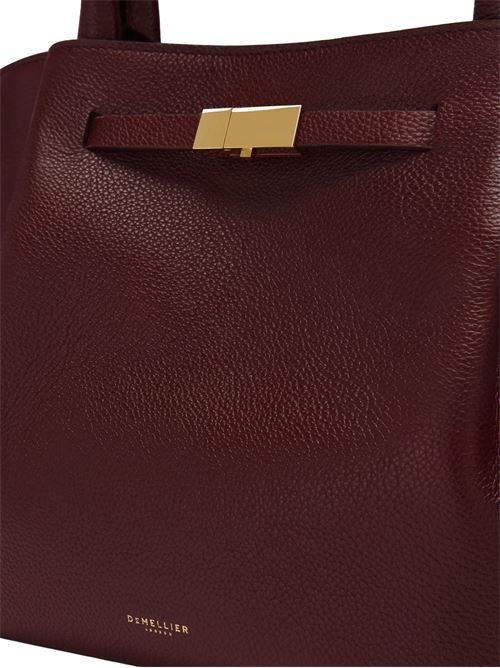 Borsa The New York midi DEMELLIER | N81THEMIDINEWYORKBURGUNDY