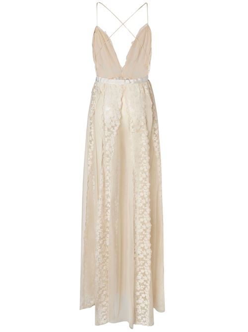 Abito in chiffon FENDI | FDD687AMVIF0QM0