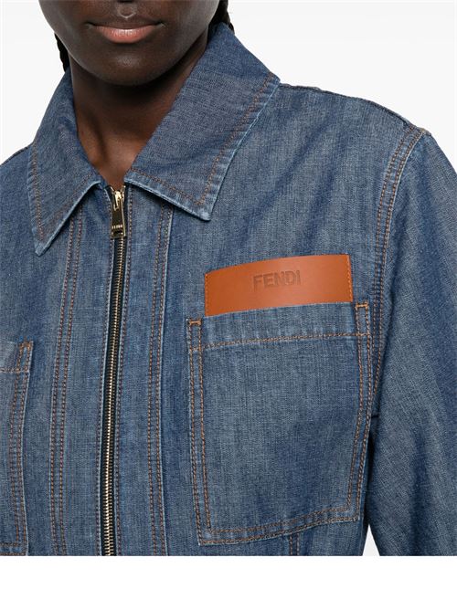Abito corto FENDI | FLD576AW8HF0QB0