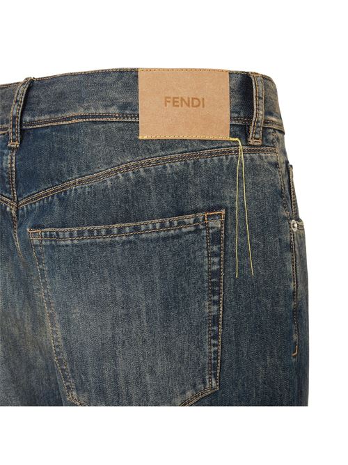 Jeans regular FENDI | FLP377B1PDF19S8