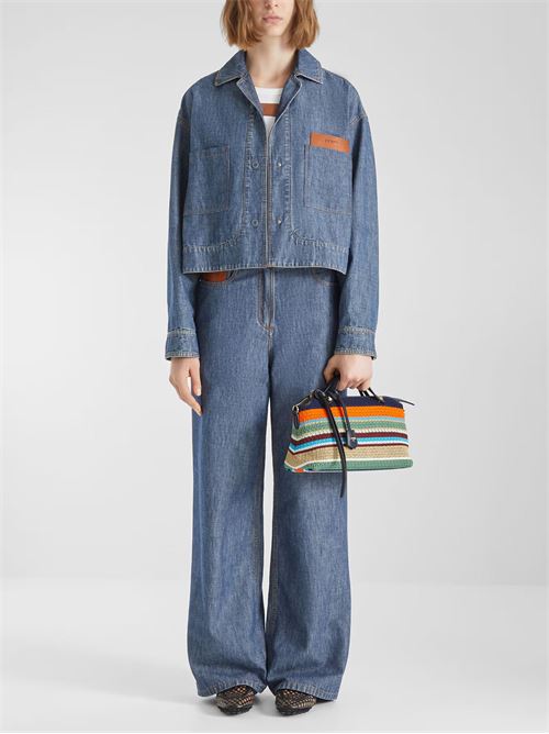 Jeans a palazzo FENDI | FLP863AW8HF0QB0