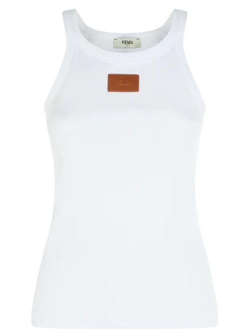 Top con logo FENDI | FS7966AW87F0ZNM