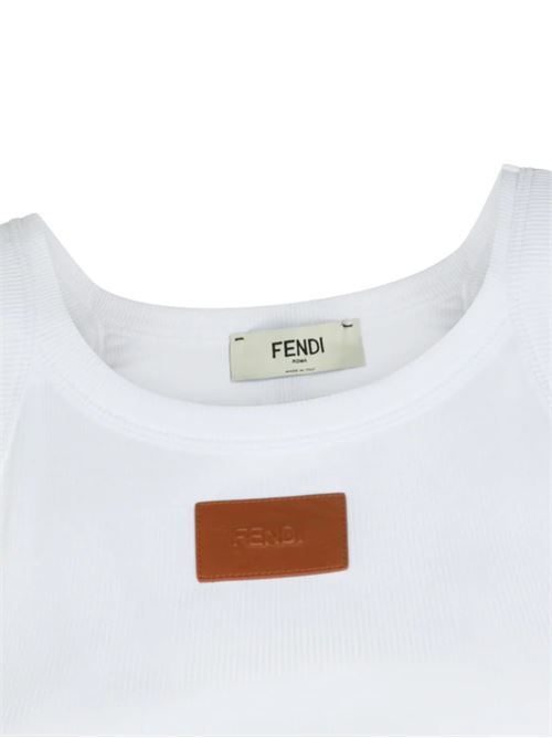 Top con logo FENDI | FS7966AW87F0ZNM