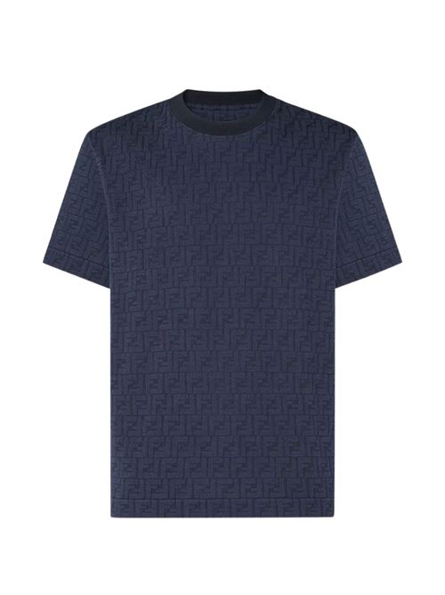 T-shirt in cotone FENDI | FY0936AUR1F0QA2