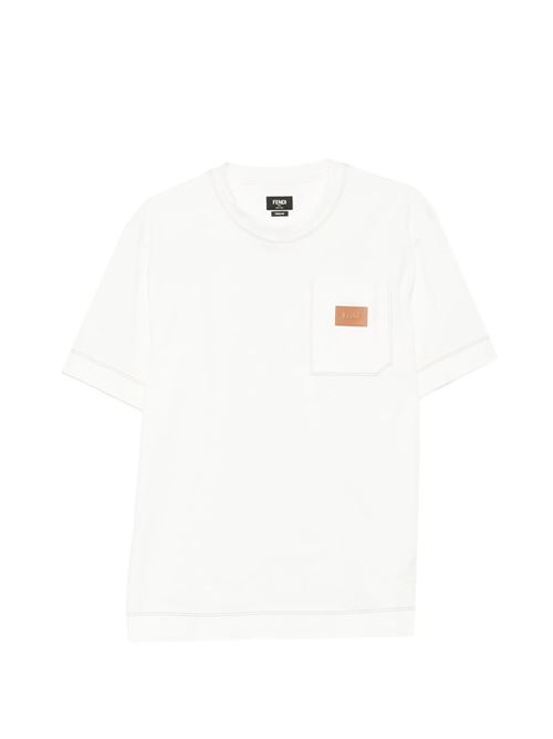 T-shirt in cotone FENDI | FY0936B05IF0H0G