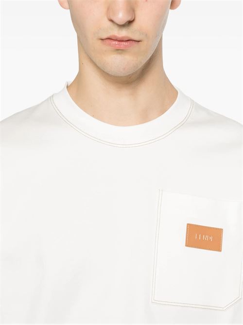 T-shirt in cotone FENDI | FY0936B05IF0H0G