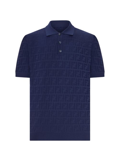Polo in cotone FENDI | FZC162AUW0F0QA2
