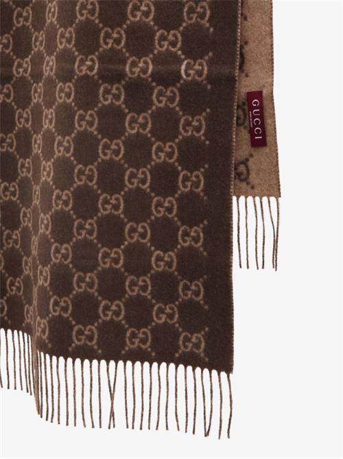Sciarpa in cashmere GG GUCCI | 8123174GABX2579