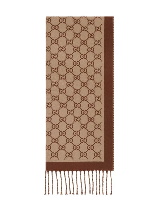 Sciarpa in lana GG GUCCI | 8355343G2009865
