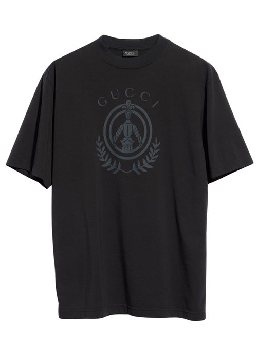 T-shirt con stampa GUCCI | 864626XJH2O1152