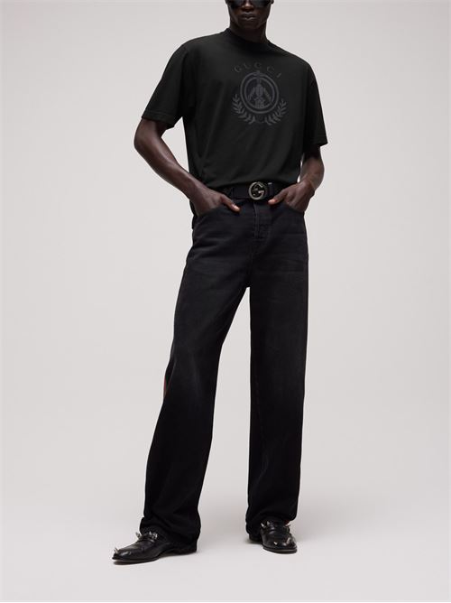 T-shirt con stampa GUCCI | 864626XJH2O1152