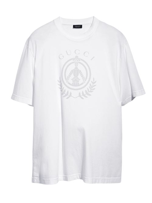 T-shirt con stampa GUCCI | 864626XJH2O9066