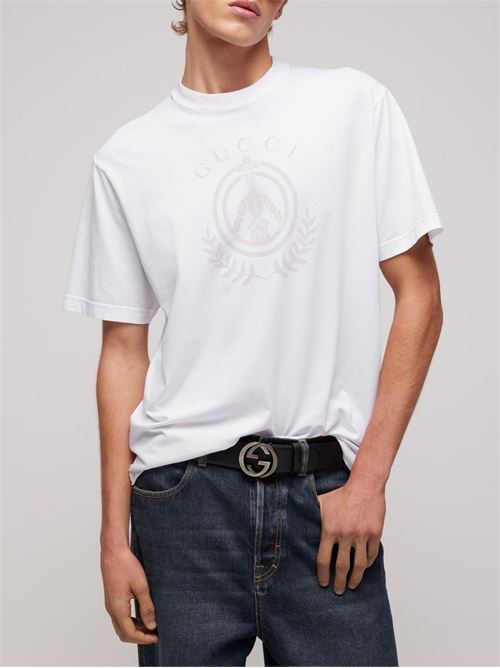 T-shirt con stampa GUCCI | 864626XJH2O9066