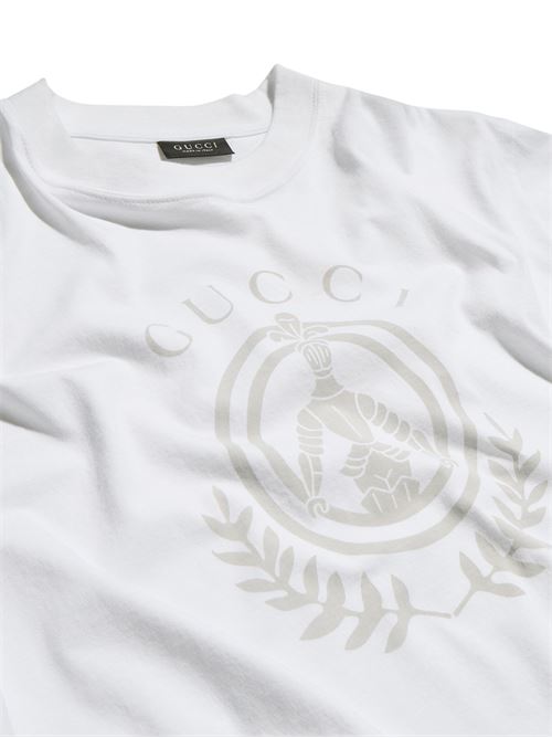 T-shirt con stampa GUCCI | 864626XJH2O9066
