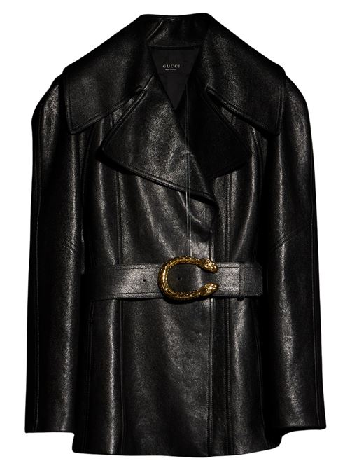 Trench in pelle GUCCI | 864822XNBC11000