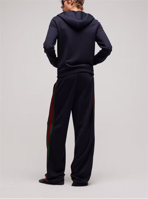 Pantalone sportivo con Web GUCCI | 866170XJH0N4816