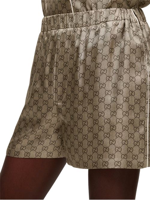 Shorts in seta GUCCI | 875425ZAUUN2270
