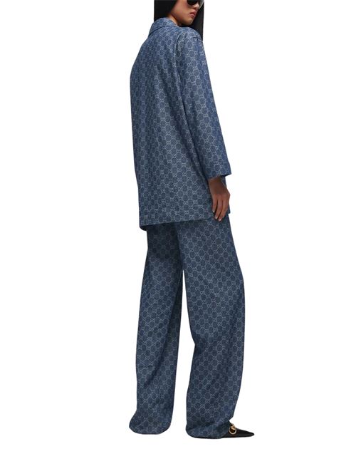 Pantalone in denim GUCCI | 875442XDDG34011