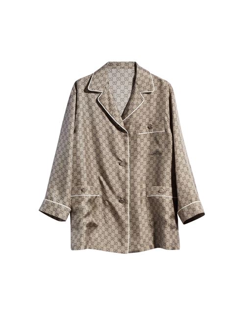 Camicia in twill GUCCI | 875471ZAUUN2270