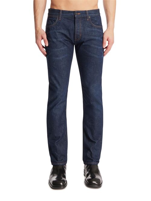 Jeans con ricamo GUCCI | 875568XDDGX4011