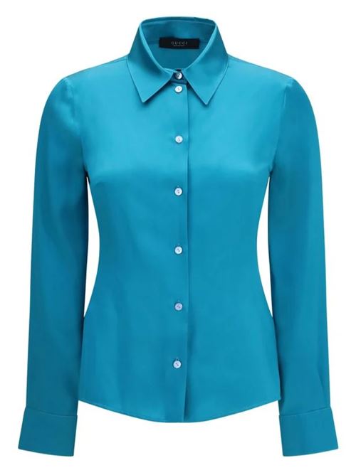 camicia in twill GUCCI | 875614ZHS194598