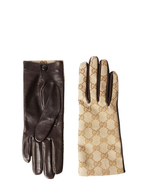 Guanti in tessuto GG GUCCI | A008MU3SAKP9664