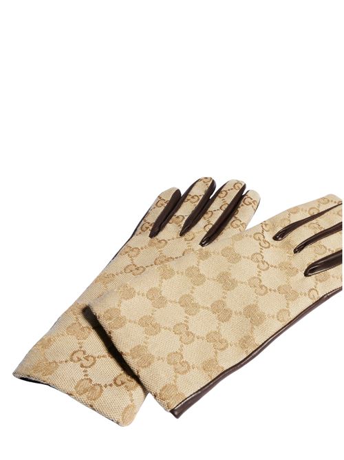 Guanti in tessuto GG GUCCI | A008MU3SAKP9664