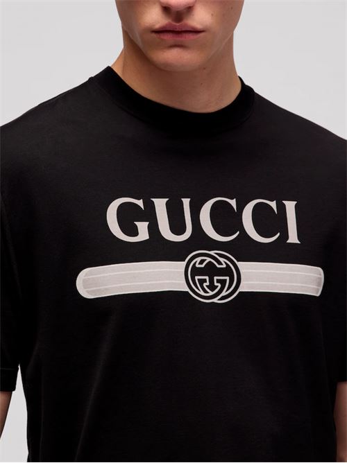 T-shirt con logo GUCCI | A0095JXJH5Y1152