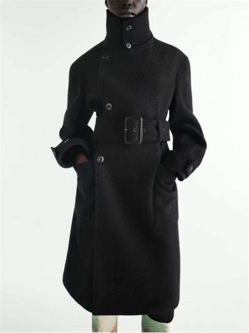 Cappotto avvolgente LEMAIRE | CO1155LF1700BK999