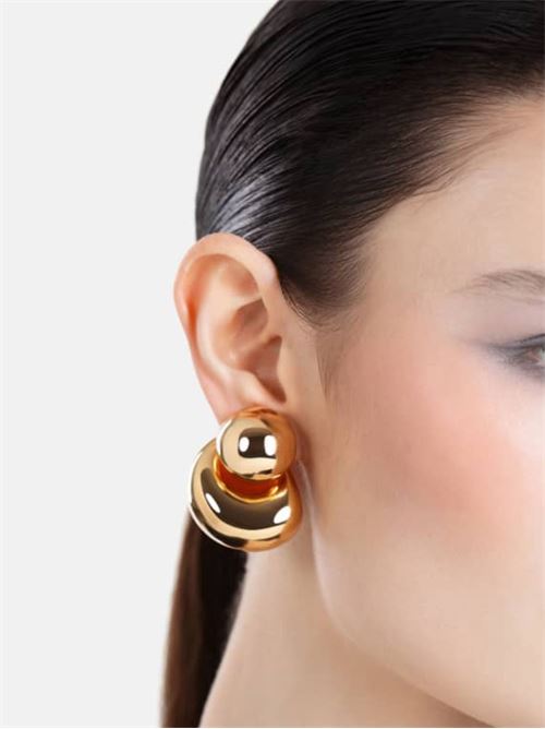 Orecchini a bottone doppi bold MAM | 1003GOLD