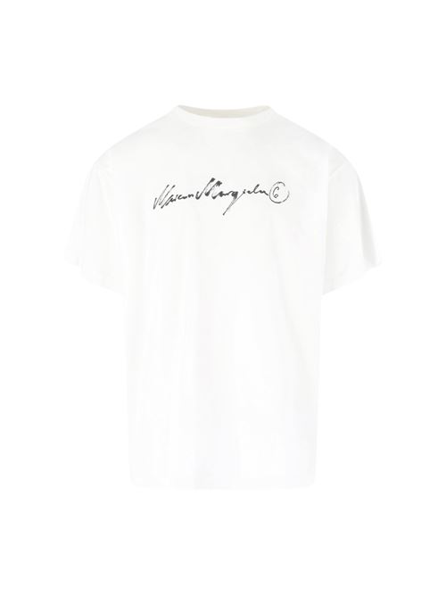 T-shirt signature MM6 | SH0GC0077M20258101