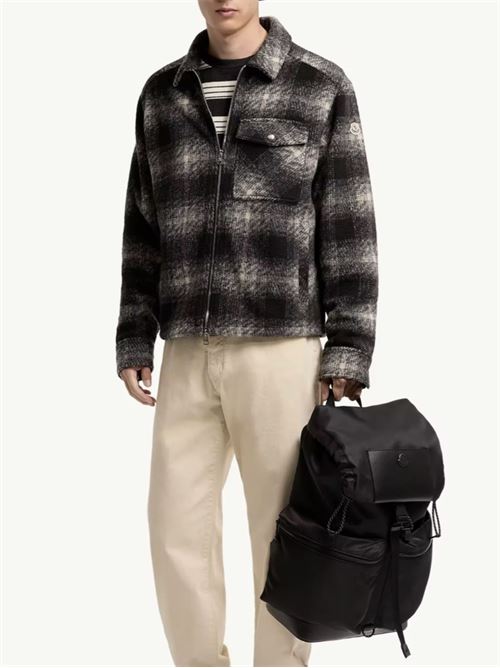 Overshirt con zip MONCLER | L20912F0003589BKBF99