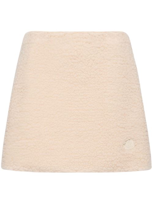 Minigonna effetto teddy MONCLER | L20932D0005389B1S060