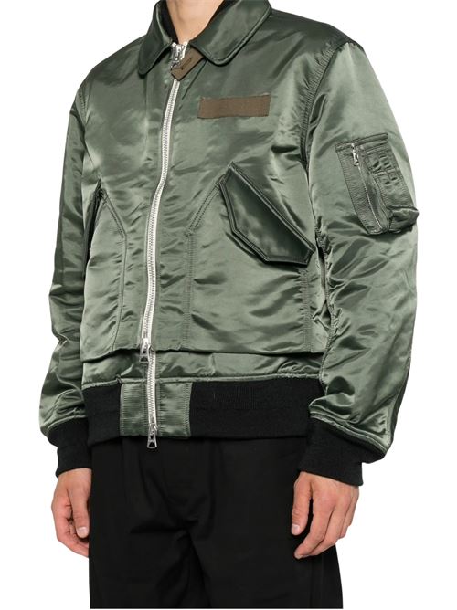 Giacca a strati con zip SACAI | 2604039M531