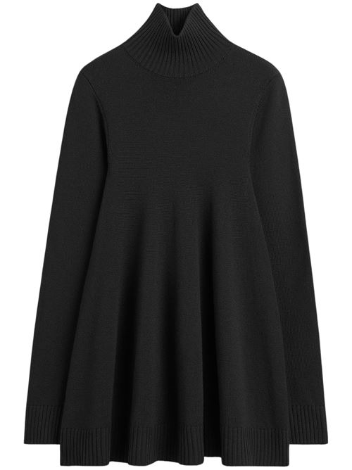 Top dolcevita in lana nero TOTEME | 264WRT0887YA0008001