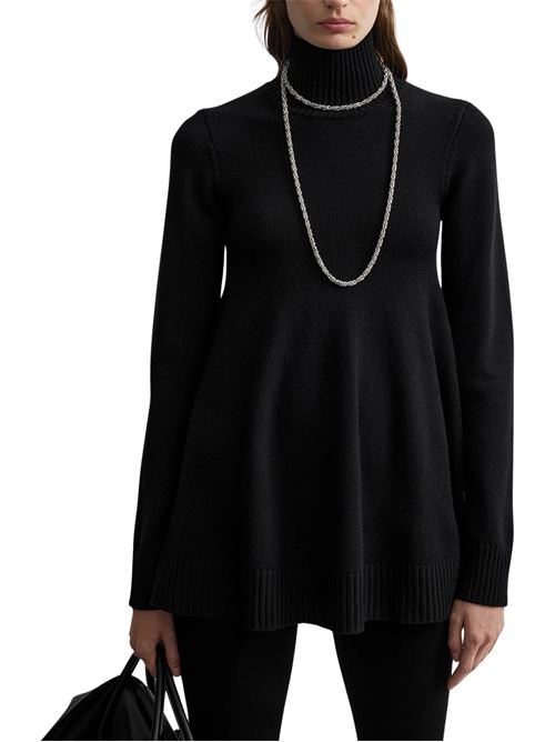 Top dolcevita in lana nero TOTEME | 264WRT0887YA0008001