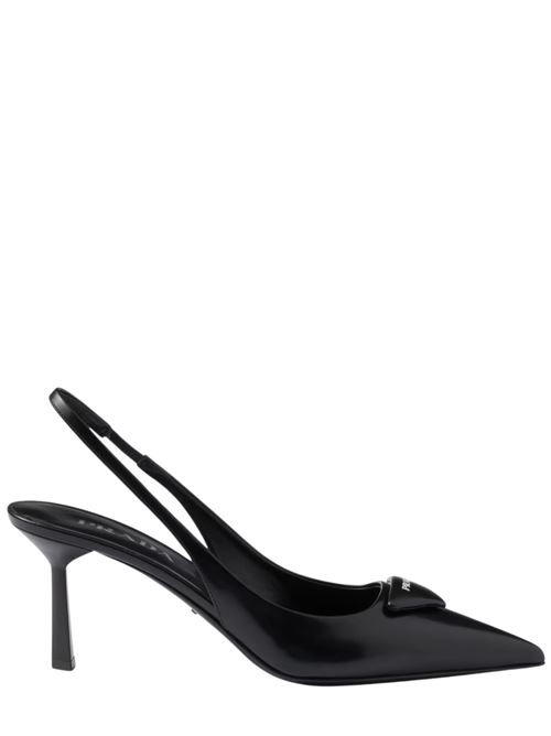 Slingback in pelle spazzolata PRADA | 1I901M055F0002
