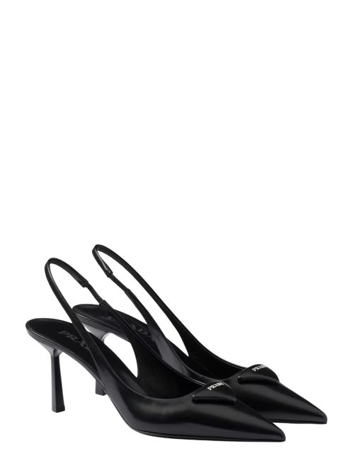 Slingback in pelle spazzolata PRADA | 1I901M055F0002